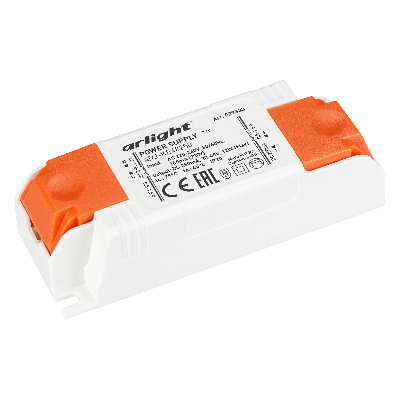 Блок питания ARJ-KE48250 (12W, 250mA) (ARL, IP20 Пластик, 5 лет)