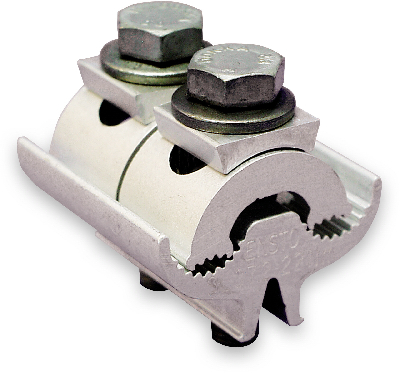 Зажим соединительный плашечный 2 болта М8 Al 6-95 мм2 и Al 6-95 мм2