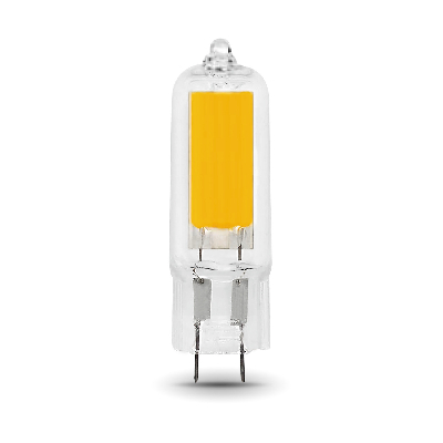 Лампа светодиодная LED 4.5 Вт 380 лм 3000К капсула теплый G4 AC 220В стеклянная Black