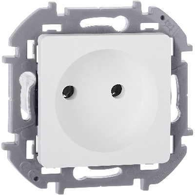 Розетка 2К 16 А 250 В~ INSPIRIA белый