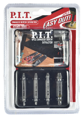Набор экстракторов для шурупов   4 шт