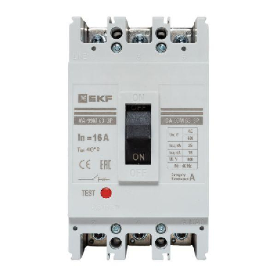Выключатель автоматический ВА-99М 63/16А 3 полюса 20кА