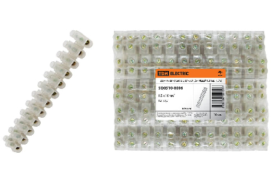 Зажим винтовой ЗВИ-30 1,5-10мм2 12пар TDM