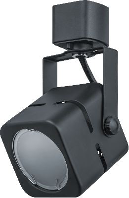 Светильник трековый на шинопровод под лампу NLT-TMS-1L-GU10-BL однофазный GU10 черный