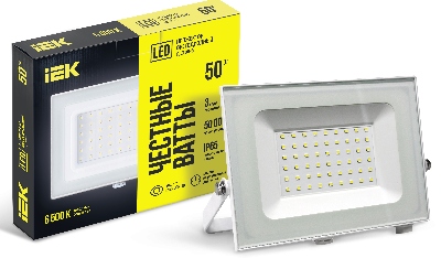 Прожектор светодиодный СДО 06-50 IP65 6500K белый