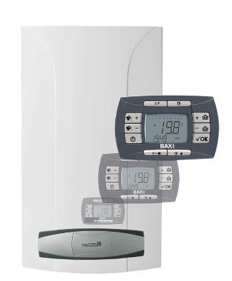 Котел газовый LUNA3 COMFORT 1.310Fi настенный 31 кВт одноконтурный с закрытой камерой сгорания, с выносной панелью управления NEW