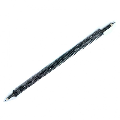 ТЭН 2000W, черн, L600мм, подвижный воздух, оребренный, ф1, 220V