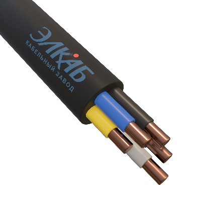 Кабель силовой ВВГнг(А)-LSLTx 5х6 ок (N,PE) - 0,66 кВ ТРТС