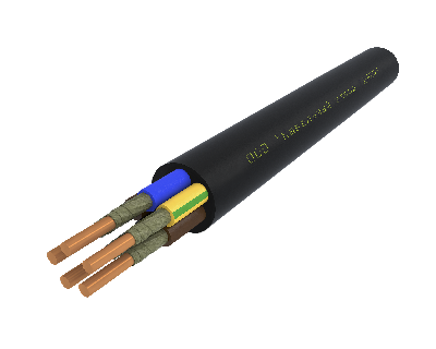 Кабель силовой ВВГнг(А)-FRLS 5х1.5 (N.PE)-0.660   однопр оволочный барабан