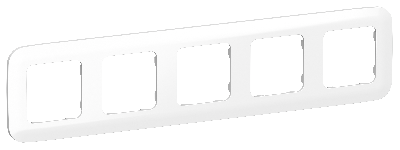 FLITE ARTISTIC Рамка 5-местная РУ-5-А-ФлБ белый IEK