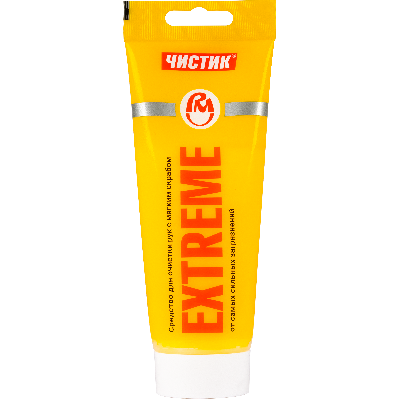 Средство для очистки рук ЭКСТРИМ Чистик, 200мл туба с европодвесом