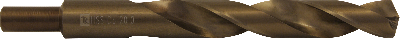 Сверло спиральное по металлу HSS Co в ПВХ упаковке, d17.0 мм