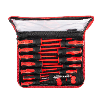 Набор диэлектрических отверток НИО-15 серия ПРОФИ для работ под напряжением до 1000 В