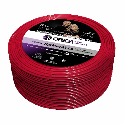 Провод силовой ПуГВ нг(А)  LS 4 красный ТРТС