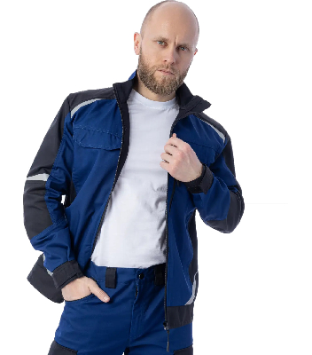 Куртка KS202, синий/черный (3XL)