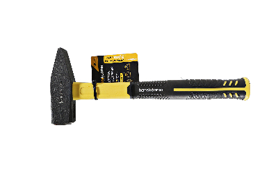 Молоток слесарный усиленный с фибергласовой рукояткой кованый боек 1000гр