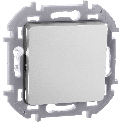 Переключатель одноклавишный INSPIRIA 10 AX 250 В~ алюминий