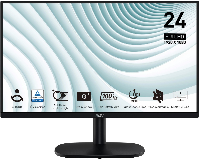 Монитор для компьютера 23.8'' PRO MP245V,VA,1920x1080,D-Sub,HDMI,4ms,300cd,100Hz