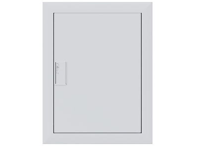 Щит распределительный встраиваемый с пласт. белой дверцей на 24 модуля, OptiBox Pro 24-VNR-IP40