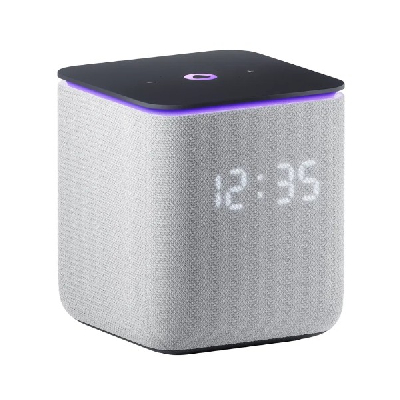 Колонка умная Яндекс Станция Миди с Zigbee, серая, YNDX-00054GRY