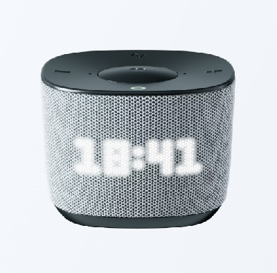 Колонка умная Sber, с виртуальным ассистентом Салют, серия SberBoom Home, Цвет: Туманный, 8Вт