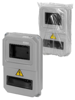 ЩУРН-П-1ф-8 (383х234х119) пластик IP54