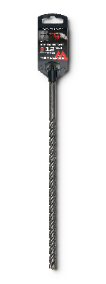 Бур по бетону SDS-plus 12 х310/250 мм, Х-напайка, 4 спирали