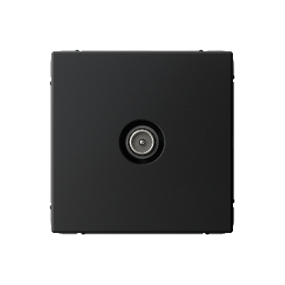 ARTGALLERY TV розетка проходная 4DB, механизм, карбон