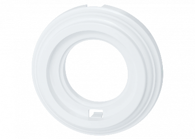 Лизетта Рамка 1 постовая, пластик, цвет Белый