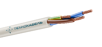 Провод ПВСнг(А)-LS 3х1,5(2х1,5+1х1,5) ТРТС