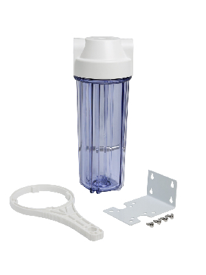 Корпус магистрального фильтра, прозрачный 10SL 3/4' для холодной воды (HTC-10SL 3/4' 'С')