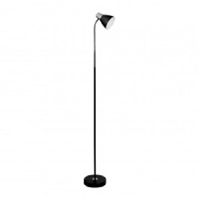Торшер Руна 1х40Вт Е27 металл черный