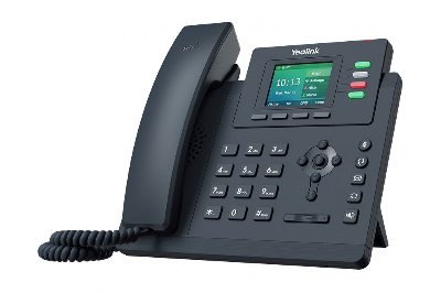 Телефон IP начального уровня  с поддержкой 4 SIP-аккаунтов, с 4 программируемыми кнопками и HD-звуком, с поддержкой Poe