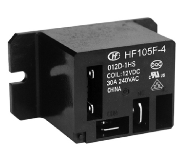 Реле силовое  HF105F-4/012D-1HSTF