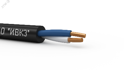 Кабель силовой ВВГнг(А)-LS 2х2.5 ок (N)-0.66 (100м) ТРТС