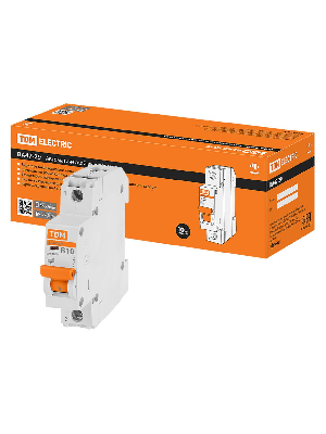 Выключатель автоматический ВА47-29 однополюсный 10А 4,5кА характеристика В
