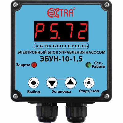 Электронный блок управления насосом с плавным пуском ЭБУН-10-1,5