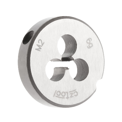 Плашка М 2,0х0,4 DINEN22568 115CrV3 6g 16х5мм (CzTool)