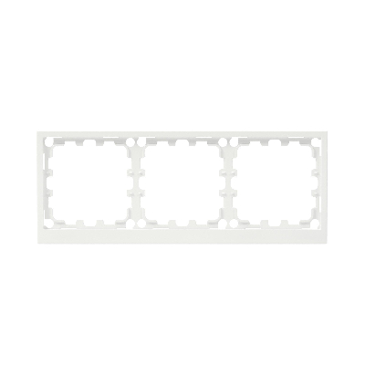 Рамка 3 поста IP44, KANT, белая магнолия