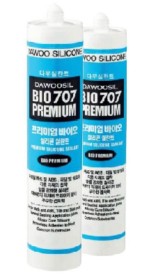 Герметик санитарный силиконовый BIO 707 для защиты от плесени и грибка белый