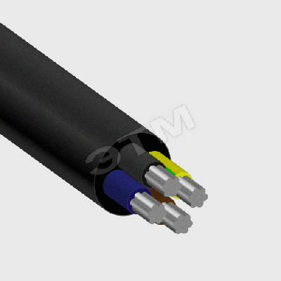 Кабель силовой АВВГ 4х6 -ок-0.66 ТРТС однопроволочный