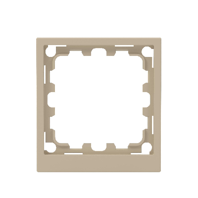 Рамка 1 пост IP44, KANT, ванильный марципан