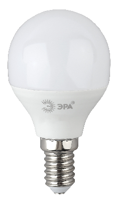 Лампа светодиодная LED 10 Вт 800Лм 2700К шар теплый E14 220-240В LED P45-10W-827-E14 Red Line