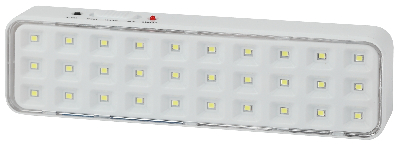Светильник светодиодный аварийный непостоянный DBA-102-0-20  30LED 5ч IP20 выход (40/1920) ЭРА