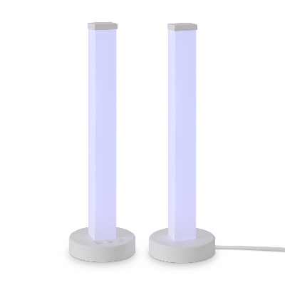 Светильник настольный LED Colorata, 5W, 350Лм, RGB, дим, 2шт, пульт ДУ