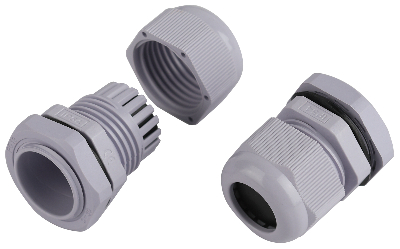 Ввод кабельный сальник NO-224-234 PG 19 (d отв.24 мм / d провод.12-15 мм) IP54 (упаковка 15 штук)