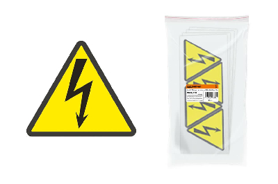 Символ ''Молния'' (треугольник) 100х100х100мм