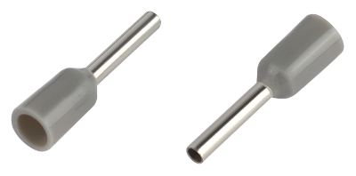 Наконечник-гильза с изолированным фланцем (упаковка 500 шт.) NO-225-60 НШвИ 0,75-8