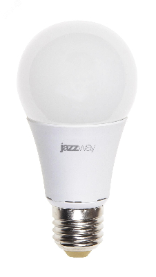 Лампа светодиодная LED 11w E27 теплый матовый груша Jazzway