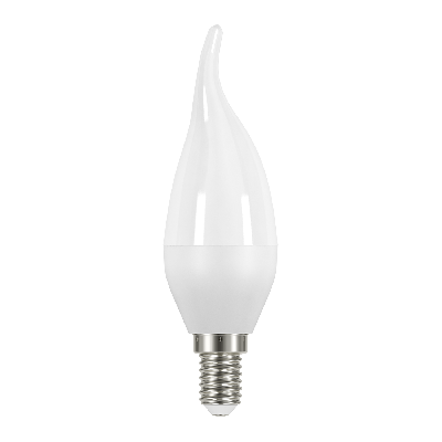 Лампа светодиодная LED 8 Вт 540 Лм 4100К белая Е14 Свеча на ветру Elementary Gauss